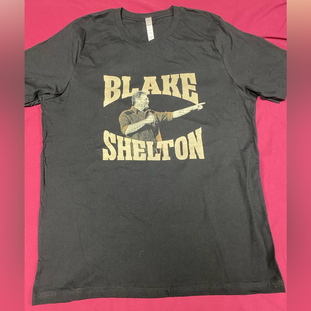 Bella Canvas Black Tee with Gold Graphic